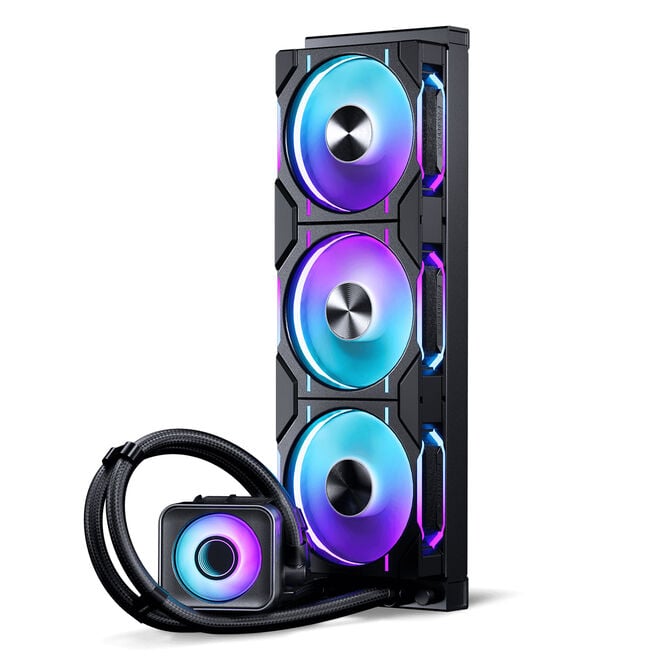 Phanteks GLACIER ONE 360D30 X2 DRGB AiO Water Cooling - 360mm, black image number 7