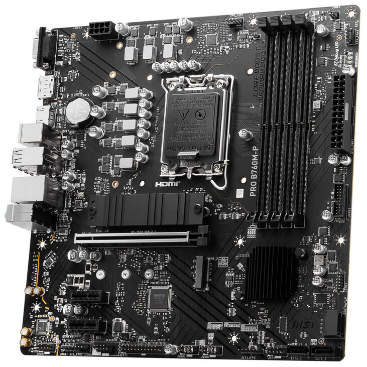 MSI Pro B760M-P, Socket LGA 1700, Intel B760M, Micro-ATX - DDR5 image number 5