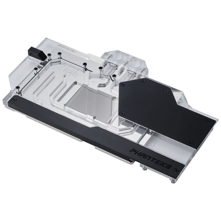 PHANTEKS Glacier G40 RTX 4090 Waterblock with Backplate for MSI, D-RGB - black image number 1
