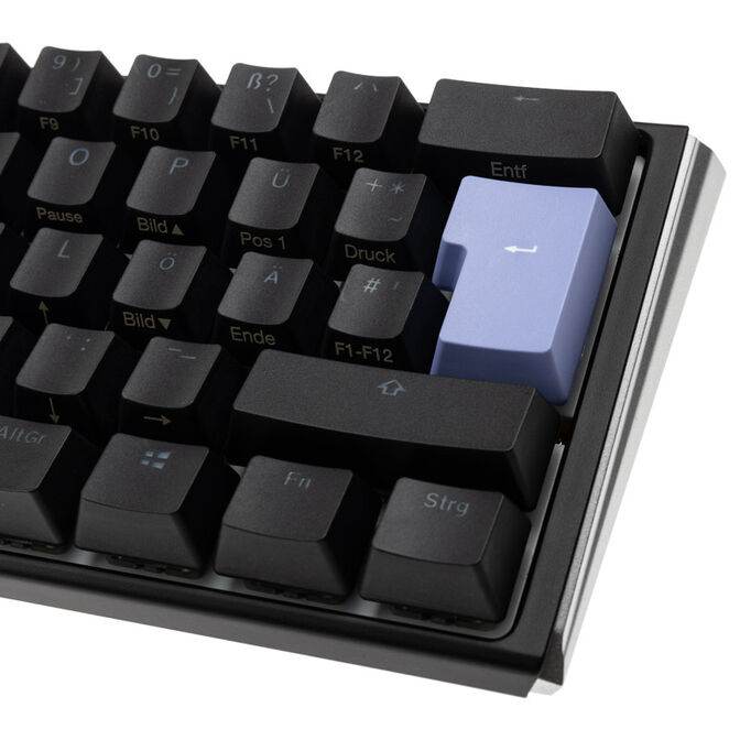 Ducky One 3 Classic Black/White Mini Gaming Keyboard, RGB LED - MX-Silent-Red image number 6