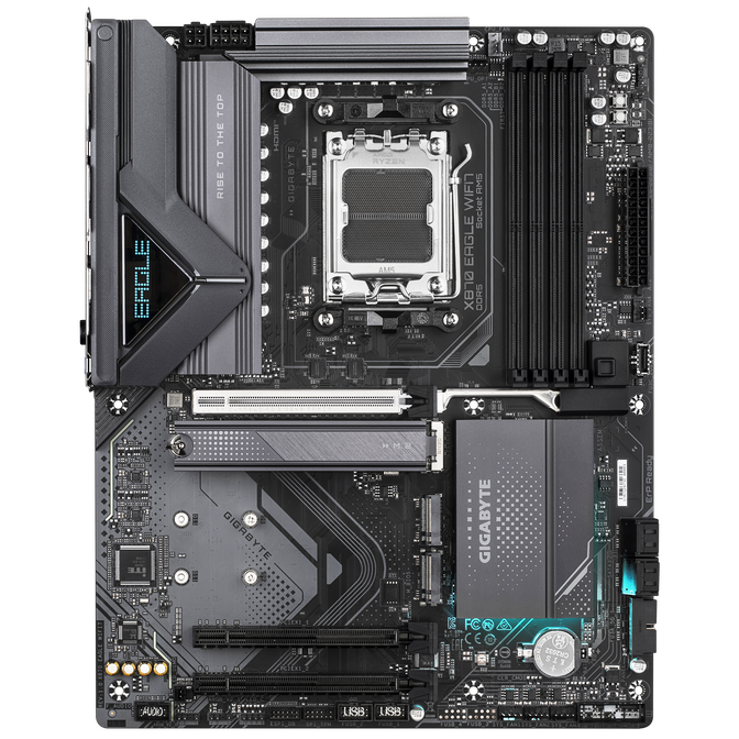 Gigabyte X870 Eagle WiFi7 motherboard, Socket AM5, AMD X870, ATX, DDR5 image number 1