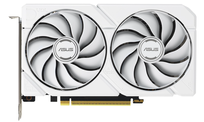ASUS Dual Radeon RX 9060 XT White Edition, 16384 MB GDDR6 image number 1