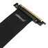 CableMod vertical graphics card holder with PCIe x16 riser cable, 2x DisplayPort - black image number null