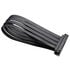 PHANTEKS PCI-E 4.0 x16 riser ribbon cable, 90 degrees, 60 cm - black image number null