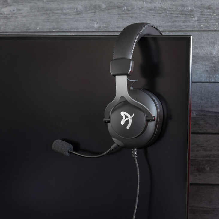 Arozzi Aria Gaming Headset - schwarz image number 1