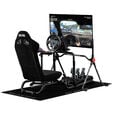 Next Level Racing RC Foldable Simulator Cockpit, foldable GT cockpit, SIMAERO mesh - black image number null