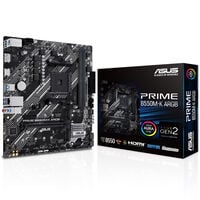 ASUS Prime B550M-K ARGB, AMD B550 motherboard - Socket AM4