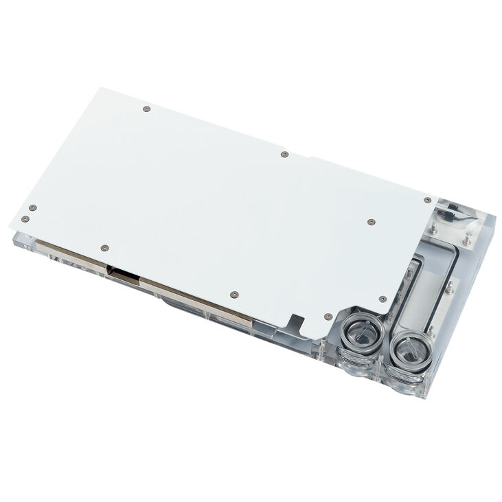 PHANTEKS Glacier Ez-Fit G40 RTX 4090 Asus GPU Water Block, D-RGB – White image number 2