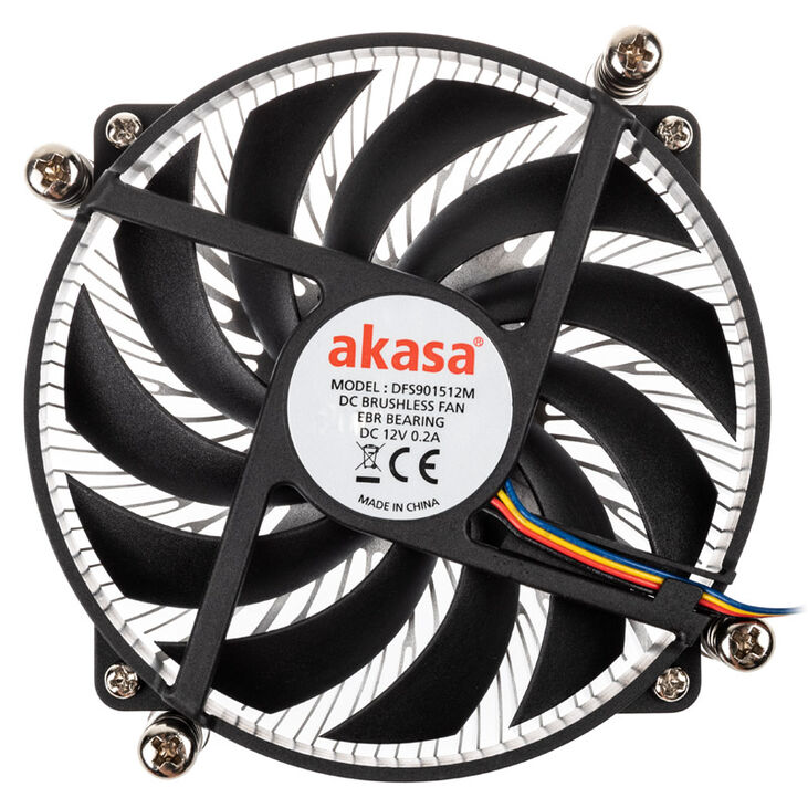 Akasa AK-CC6308EP01 Low Profile CPU Cooler - 92mm image number 2