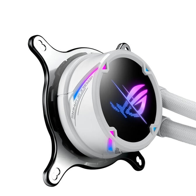 ASUS ROG STRIX LC II 240 ARGB AiO Wasserk&uuml;hlung - 240mm, wei&szlig; image number 3