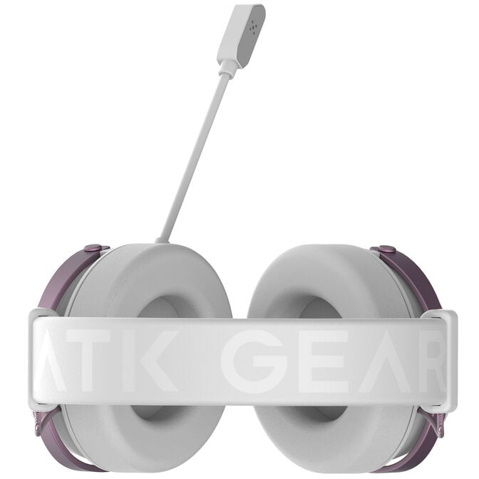 ATK N9 Neptune Ultra Wireless Gaming Headset - white/pink image number 6