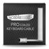 CableMod PRO Coiled Keyboard Cable USB-C zu USB Typ A, Glacier White - 150cm image number null