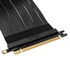 Akasa Riser Black X2, Premium PCIe 3.0 x 16 Riser Kabel, 20cm - schwarz image number null