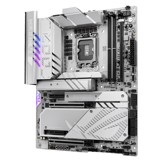 ASUS ROG Maximus Z890 Apex Mainboard, Sockel LGA 1851, Intel Z890, ATX, DDR5 image number 2
