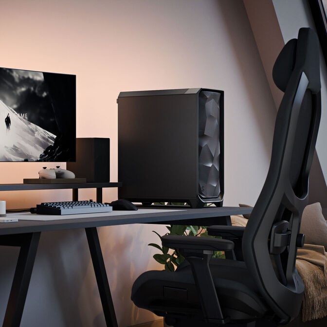 Fractal Design Meshify 3 Solid PC-Geh&auml;use, Midi-Tower, E-ATX - schwarz image number 12