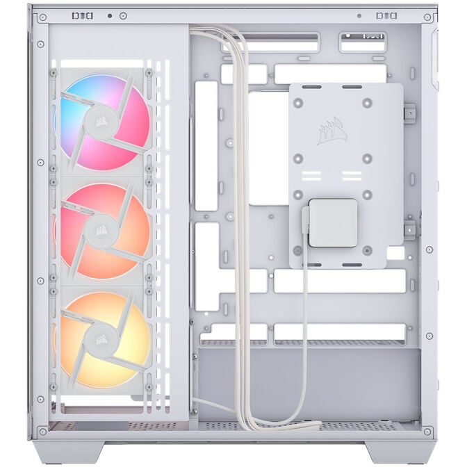 Corsair 3500X LX-R PC-Geh&auml;use, Midi-Tower, E-ATX, RGB, Tempered Glass - wei&szlig; image number 8