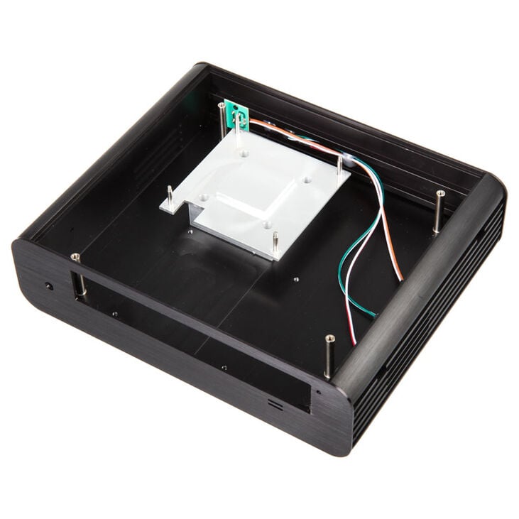 Akasa Euler Fanless Thin-Mini-ITX Gehäuse, OEM - schwarz image number 2