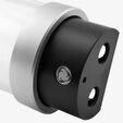 Singularity Computers Protium Ausgleichsbeh&auml;lter 100 mm - Acetal, schwarz/silber image number null