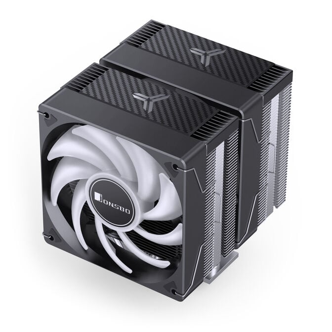 Jonsbo CR-3000E CPU-K&uuml;hler, Dual-Tower, RGB, 260W TDP - schwarz, 120mm image number 3