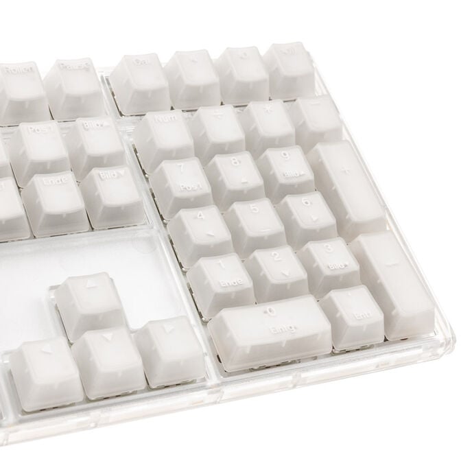 Ducky One 3 Aura White Gaming Tastatur, RGB LED - MX-Red image number 7
