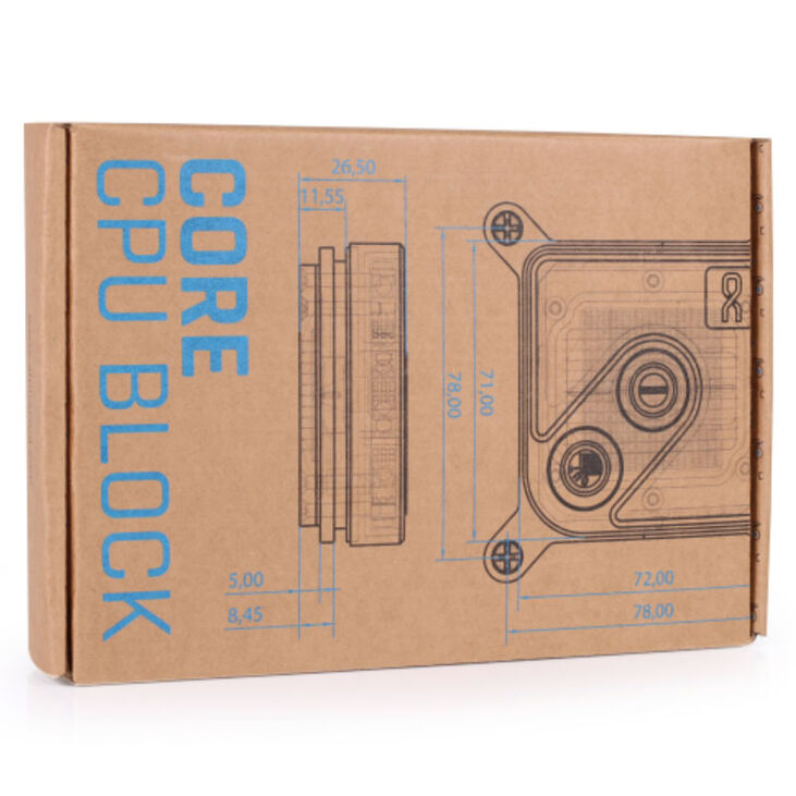 Alphacool Core 1 CPU-Kühler - Weiß image number 6
