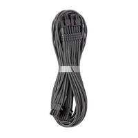 CableMod C-Series Pro ModMesh Bridged Anschlusskabel - 8+8-Pin PCIe, carbon, 60cm