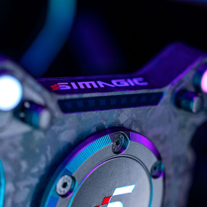 Simagic Neo X Hub Wheelhub, RGB - black/carbon image number 9