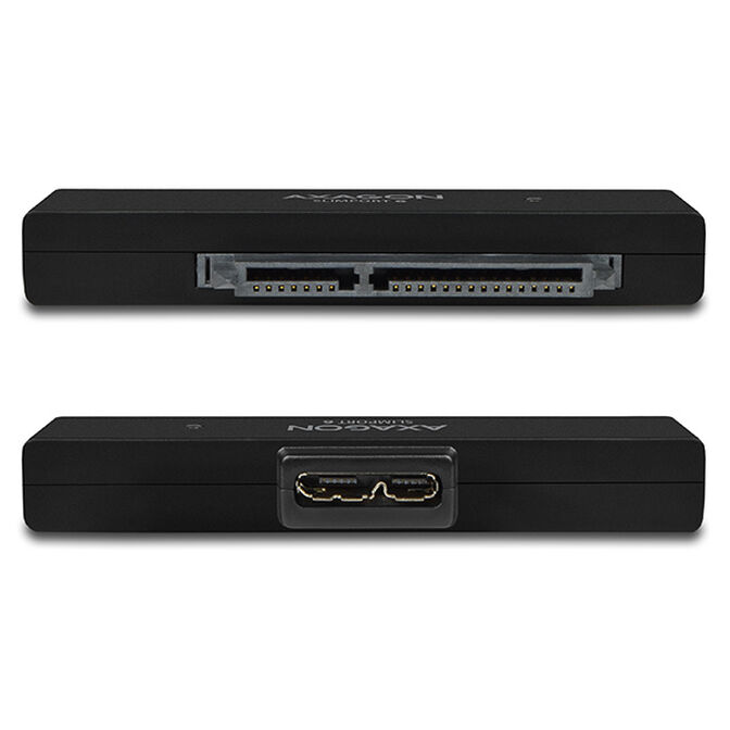 AXAGON ADSA-1S6 SLIMPort6 Adapter, USB 3.0, 2.5" SSD/HDD, SATA 6G - with Case image number 21