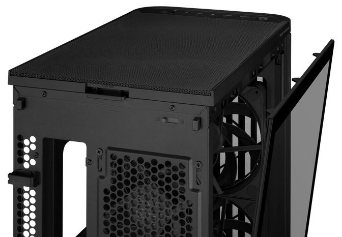 ASUS ProArt PA401 Wood Edition PC-Geh&auml;use, Midi-Tower,  ATX, Tempered Glass - schwarz image number 14