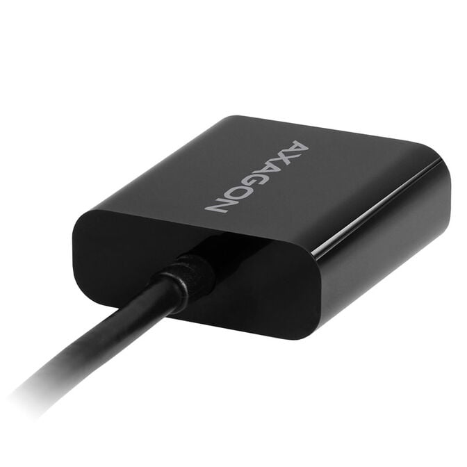 AXAGON RVD-VGN DisplayPort to VGA Adapter, WUXGA - black image number 1