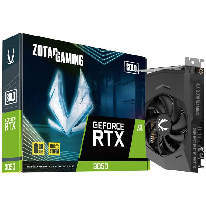 Zotac Gaming GeForce RTX 3050 Solo, 6144 MB GDDR6 image number 0