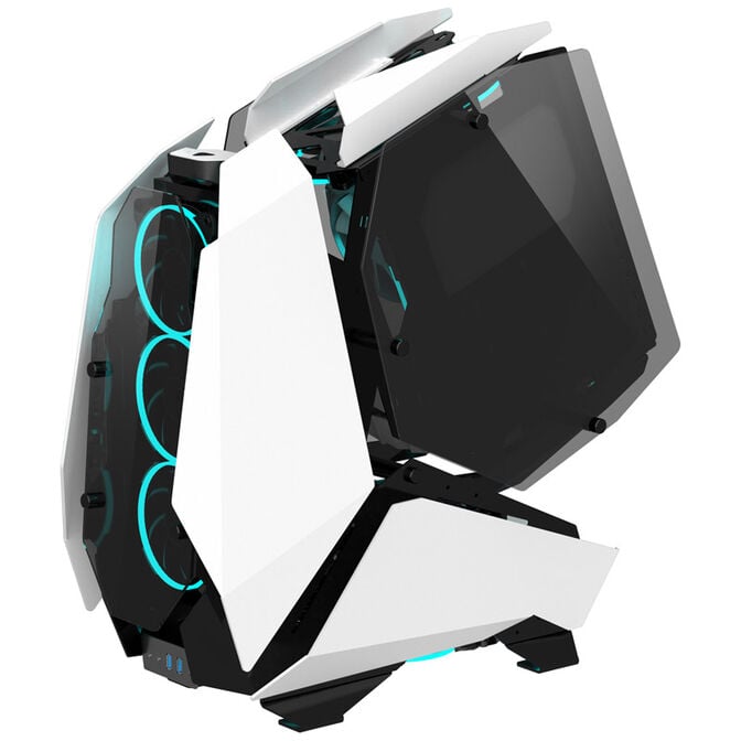 Jonsbo MOD5 Big-Tower Showcase, Tempered Glass - wei&szlig; image number 4