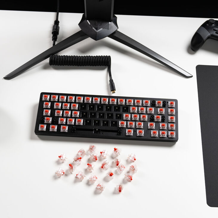 Glorious Fox Heavy Switches, Mechanical, 5-Pin, Linear, MX Stem, 55g - Lubed, 110 Pieces image number 12