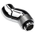 Alphacool Eiszapfen Winkeladapter 45 Grad doppel drehbar G1/4 AG auf G1/4 IG - chrome image number null
