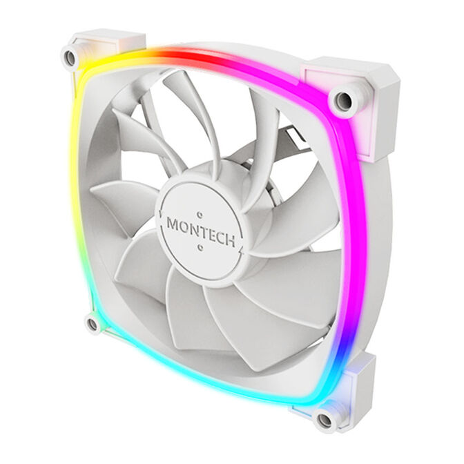 Montech RX120 PWM ARGB Reverse Fan - 120mm, white image number 2