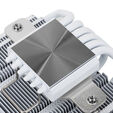 Thermalright AXP120 X67 ARGB Low Profile CPU-K&uuml;hler - 120mm, wei&szlig; image number null