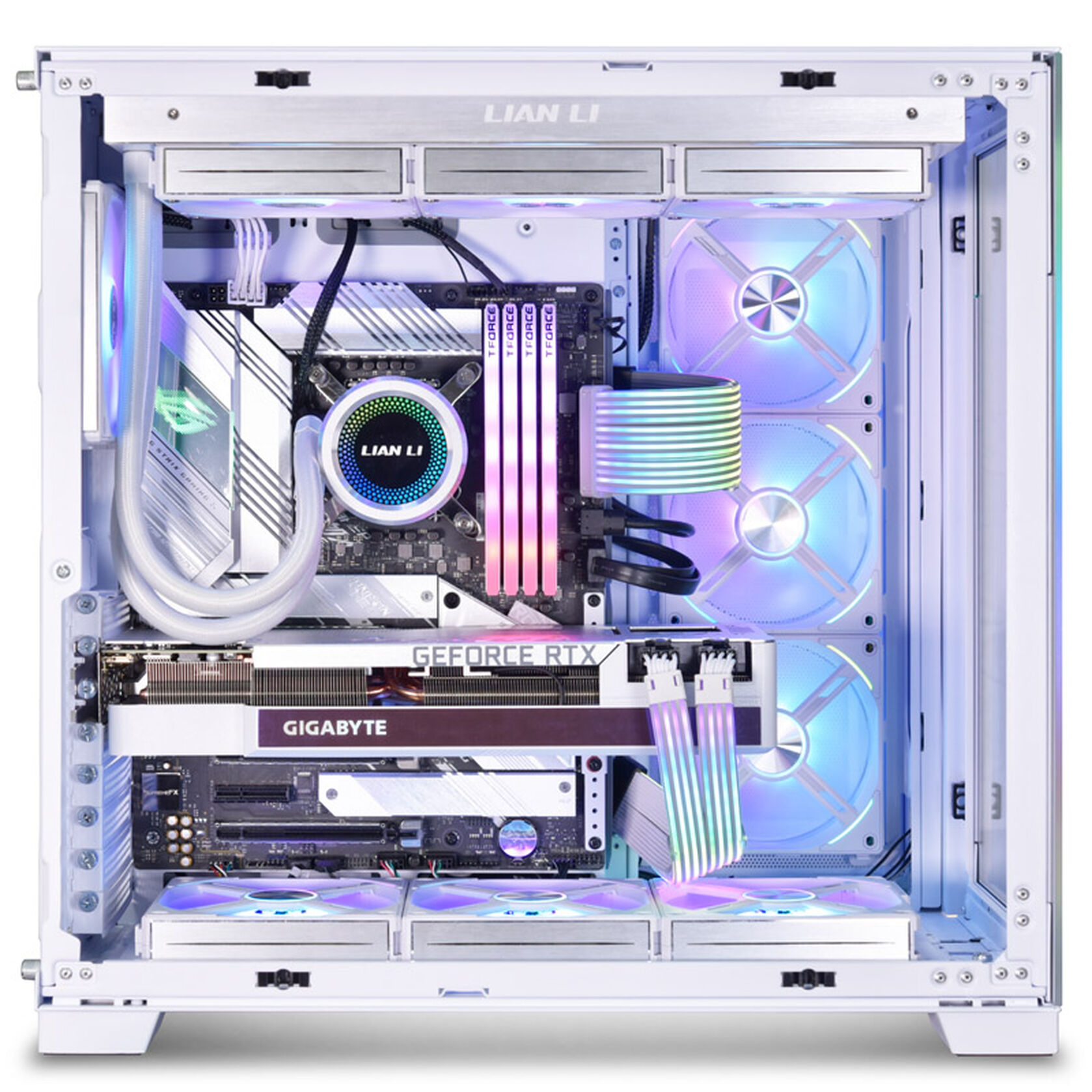 Lian Li Strimer Plus V2 RGB Mainboardkabel + RGB PCIe VGA-Stromkabel V2
