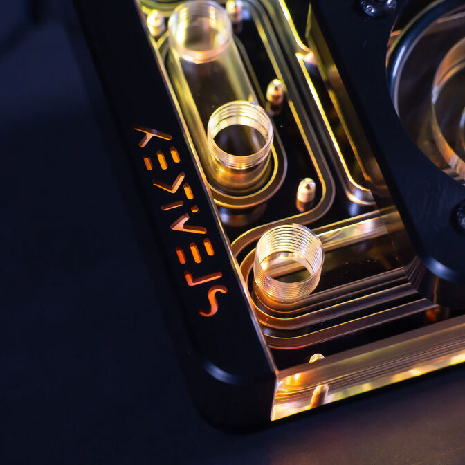 Stealkey Customs SK-UNI 120D Distroplate D-RGB - Black Edition image number 5