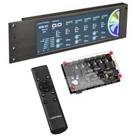 Lamptron CU135 L&uuml;ftersteuerung + RGB Controller mit Display, ARGB - schwarz