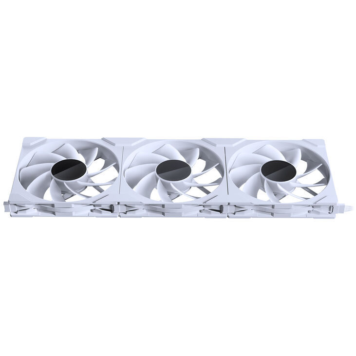 PHANTEKS M25 Gen2 PWM D-RGB Lüfter 3er-Pack - Reverse Blade, 140mm, weiß image number 8