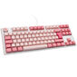 Ducky One 3 Gossamer Pink TKL Gaming Keyboard - MX-Ergo-Clear