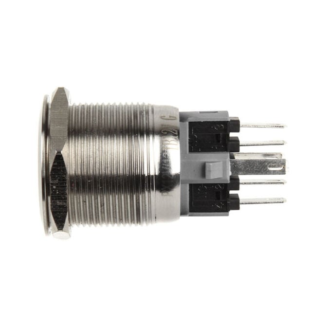 DimasTech Vandalism Button 22mm - Silverline - blue image number 2
