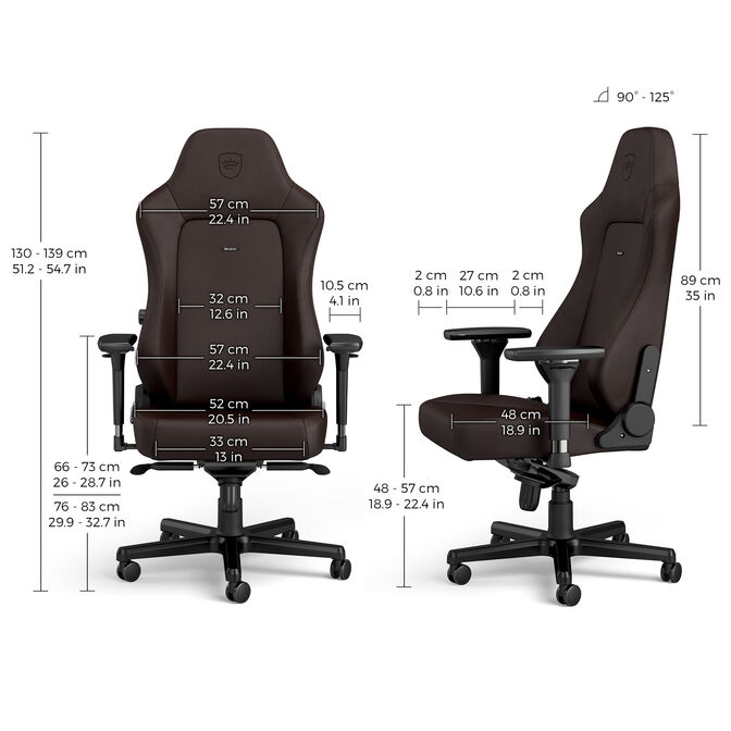 noblechairs HERO Gaming Stuhl - Java Edition image number 4