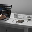 SHARGE Pixel 100W USB-C & USB-A Charger - White image number null
