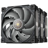 Sudokoo Mach120 PWM Fan - 3-Pack, 120mm, black