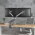 Alterzone Arm Duo Aluminium Monitorhalterung - dunkelgrau image number null