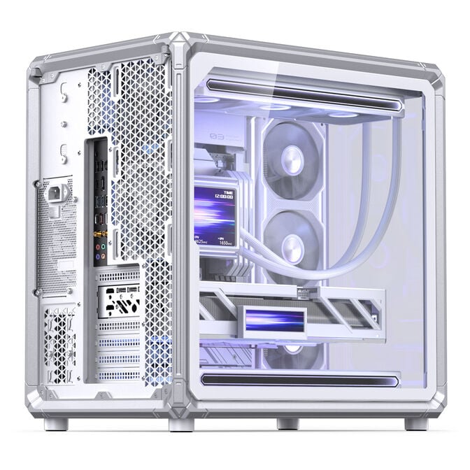 Jonsbo X400 PC-Geh&auml;use, Midi-Tower, ATX, Tempered Glass - wei&szlig; image number 8