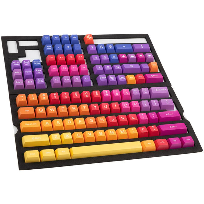 Ducky Afterglow ABS Double-Shot Keycap Set, US Layout image number 0