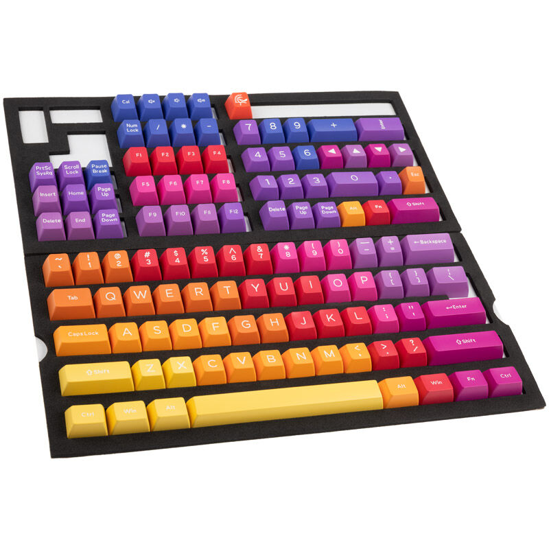 Ducky Afterglow ABS Double-Shot Keycap Set, US Layout