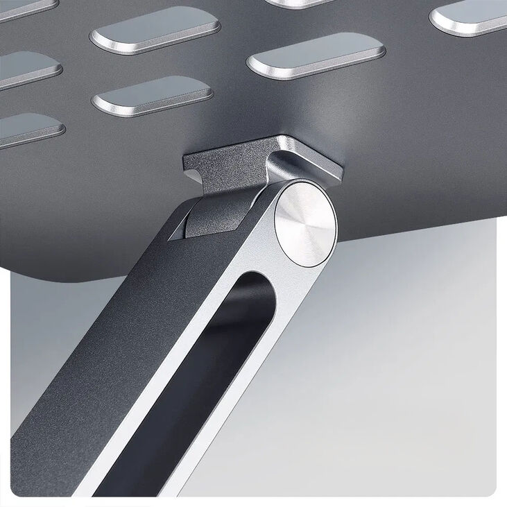 AXAGON HMC-STND Ständer für Laptops und Tablets, USB-C-Hub - silber image number 4